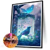 Diamond Painting-DIY Full Round Drill Bird On Branch