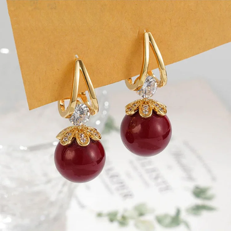 ✨🎊[Mother's Day 48% OFF] 🎊Women's Sparkling Pearl Earrings