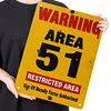 Warning - Vintage Metal Signs(12*16Inch) - Warning