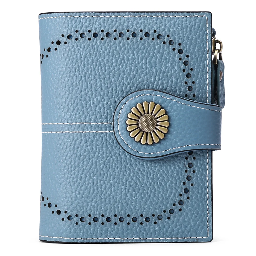 Cropped Zip Wallet