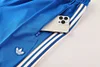 Joyfball 2025/2026 Real Madrid Long Zipped Terrace Icons Blue Jacket 