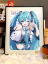 Cute Hatsune Miku Decorative Painting - VOCALOID - Xingkong Studio