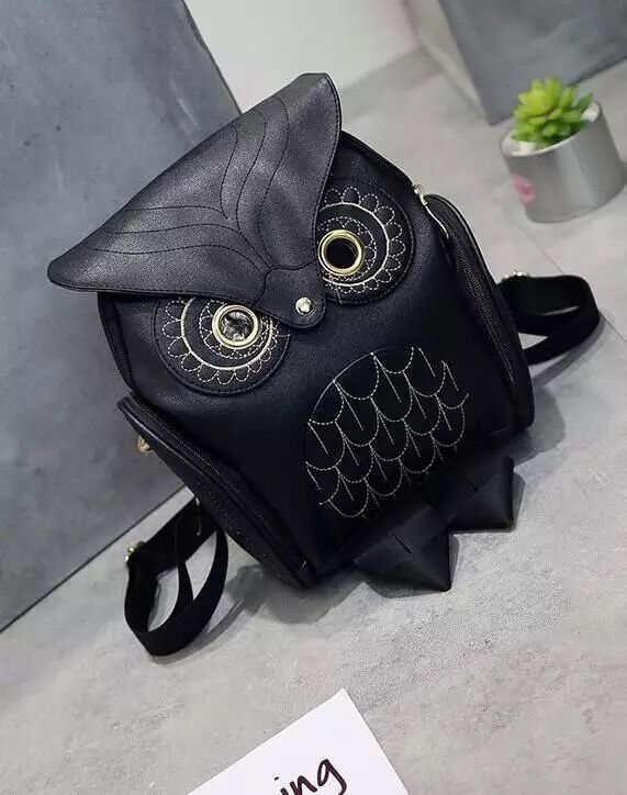 Bodysnatching Vintage Style Owl Backpack