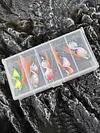 5Pcs Metal Fishing Lures Artificial Spinner Hard Baits Wobblers for Trout Bass