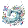 2 PCS Sewing Machine - 5D DIY Pendant