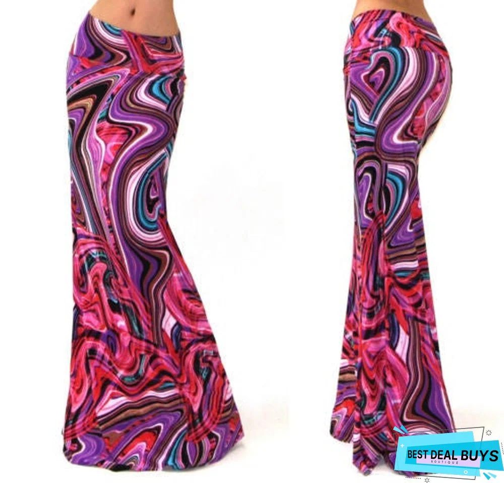 Half Skirt Women's New High Waist Elastic Bag Hip Skirt