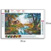 Creek forest  | Full Round Diamond Painting Kits