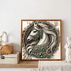 Diamond Painting -5D Full Round Drill Horse(40x40cm)