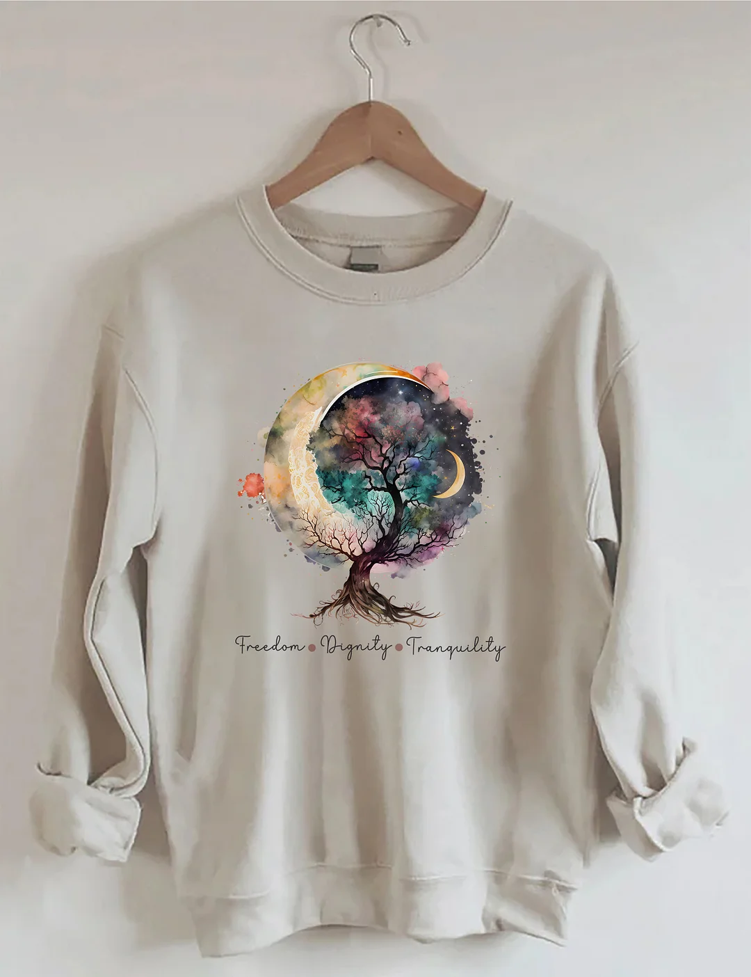 Freedom Dignity Tranquility Sweatshirt