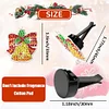 6Pcs Diamond Painting Christmas Car Air Vent Clips Car Decor for Women Girls