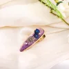 10PCS Handmade Dried Flower Drop Drip Pearls Hair Clips