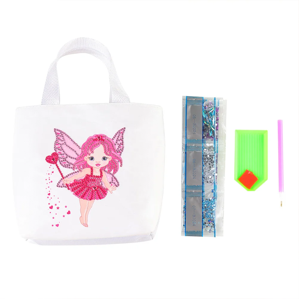 5D Diamond Painting Handbag DIY Canvas Yak Storage Bag Tote Gifts