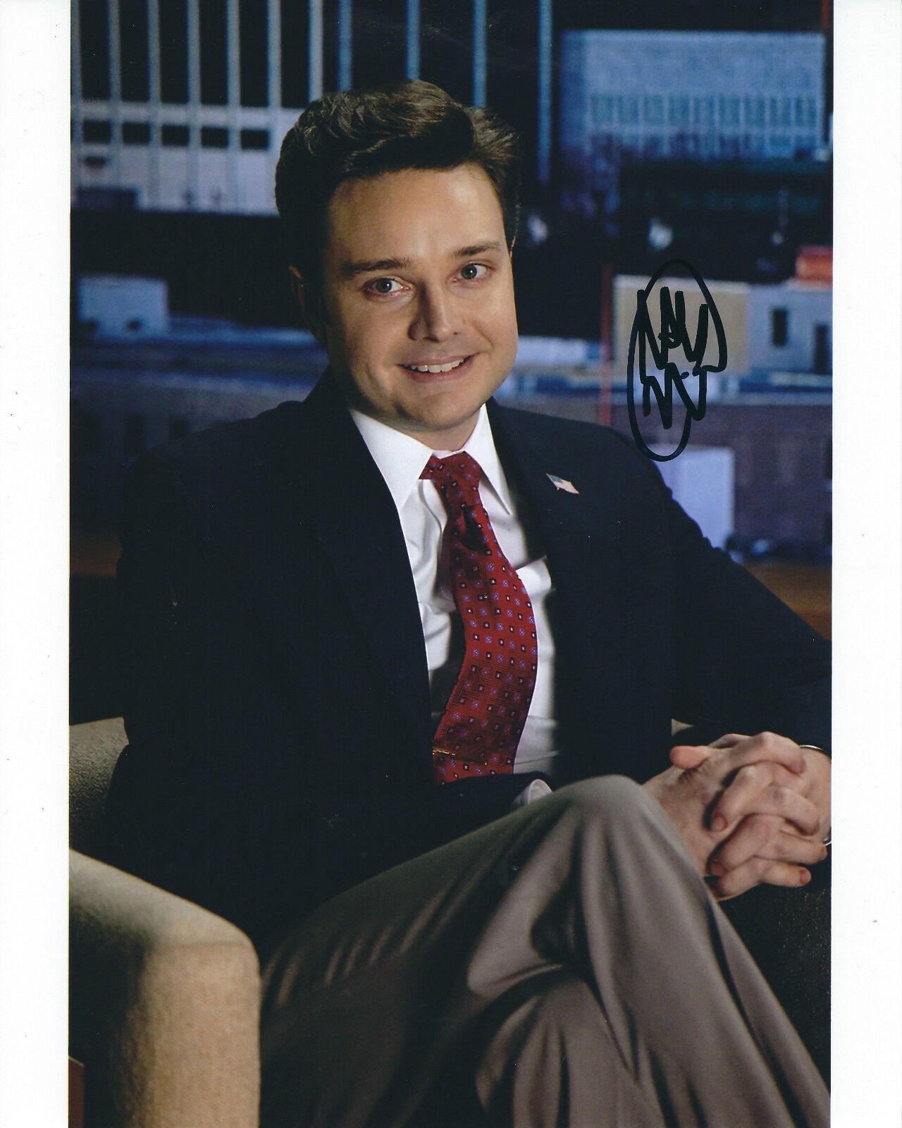 MICHAEL MCMILLIAN TRUE BLOOD AUTOGRAPHED Photo Poster painting SIGNED 8X10 #9 STEVE NEWLIN