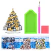 5D DIY Diamond Painting Special Shape Desk Ornament Christmas Tree Decor Kit