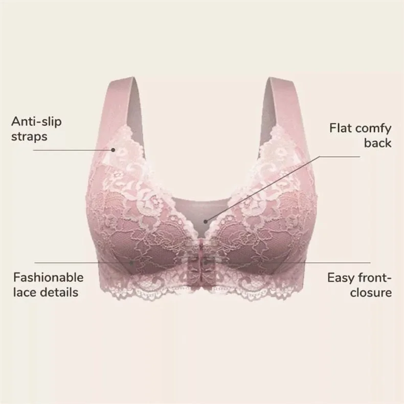Woukore Sora Bra – Front Closure 5d Shaping Push Up Bra – Seamless, Beauty Back, Comfy