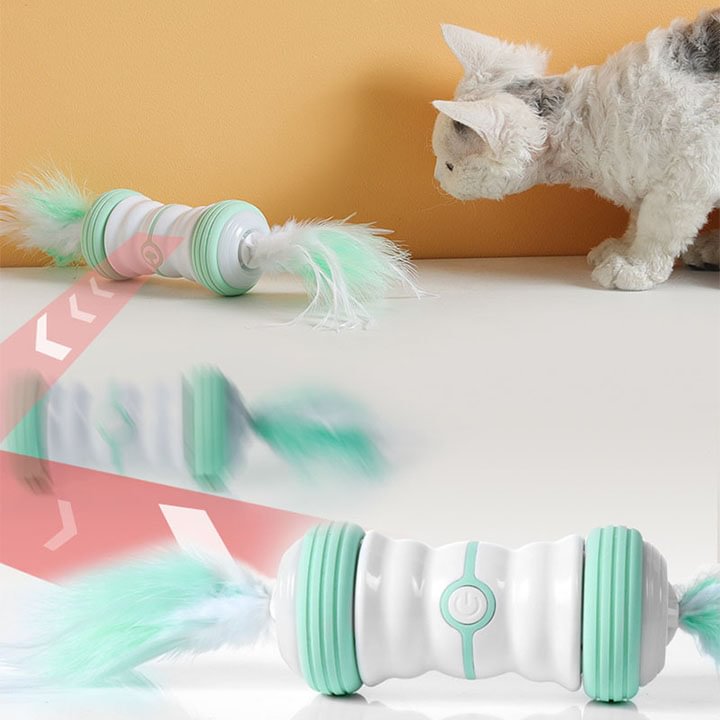 Automatic Interactive Toys With Feather For Cats 1