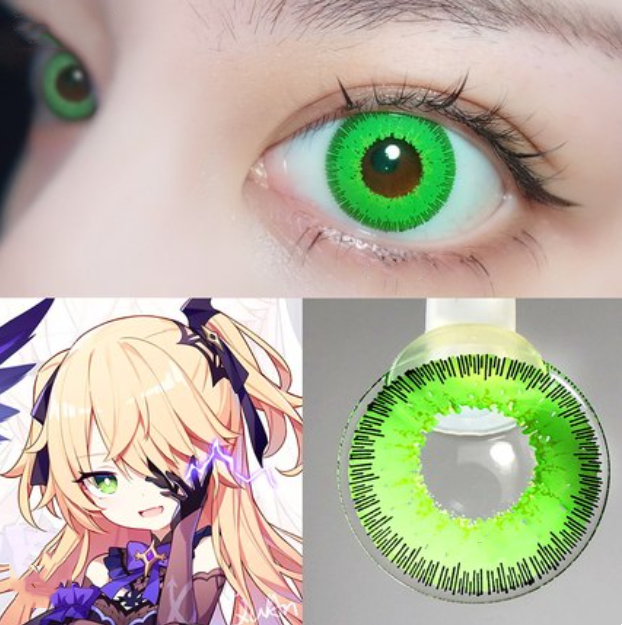 Luna Anime Style Kaeya/Eula/Fischl Colored Contact Lenses BE1146