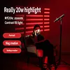 Portable Adjustable Beam Angle Photo Lighting High CRI LED Gobo Light for Studio & Shooting