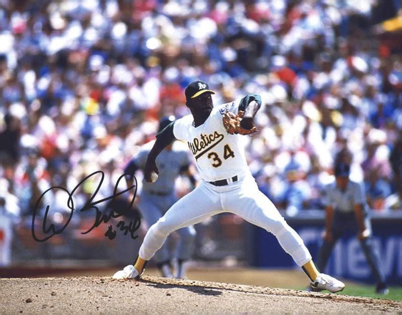 Dave Stewart authentic signed baseball 8x10 Photo Poster painting W/Cert Autographed (A0100)