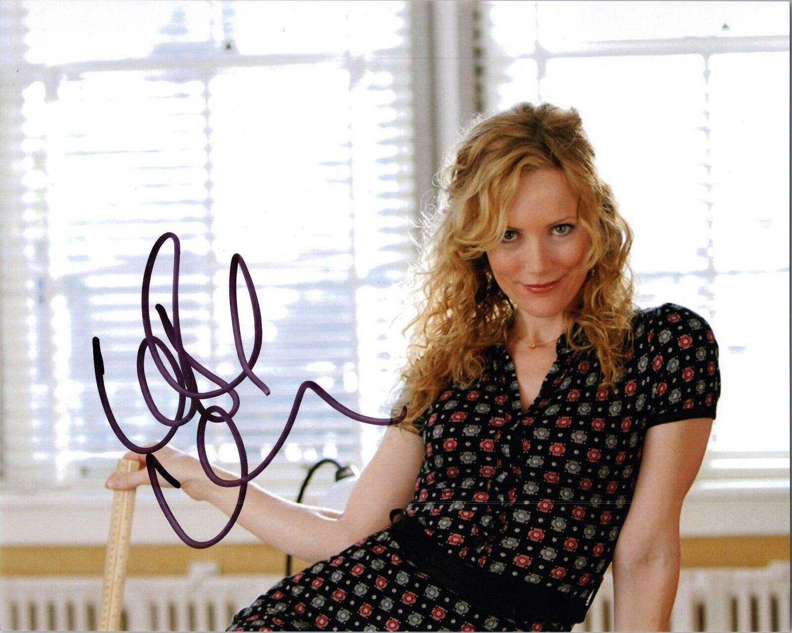 LESLIE MANN Authentic Hand-Signed Welcome to Marwen