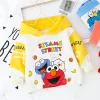 Kid Baby Boy Autumn Cartoon Hooded Tracksuit Sports Outfits 2 Pcs