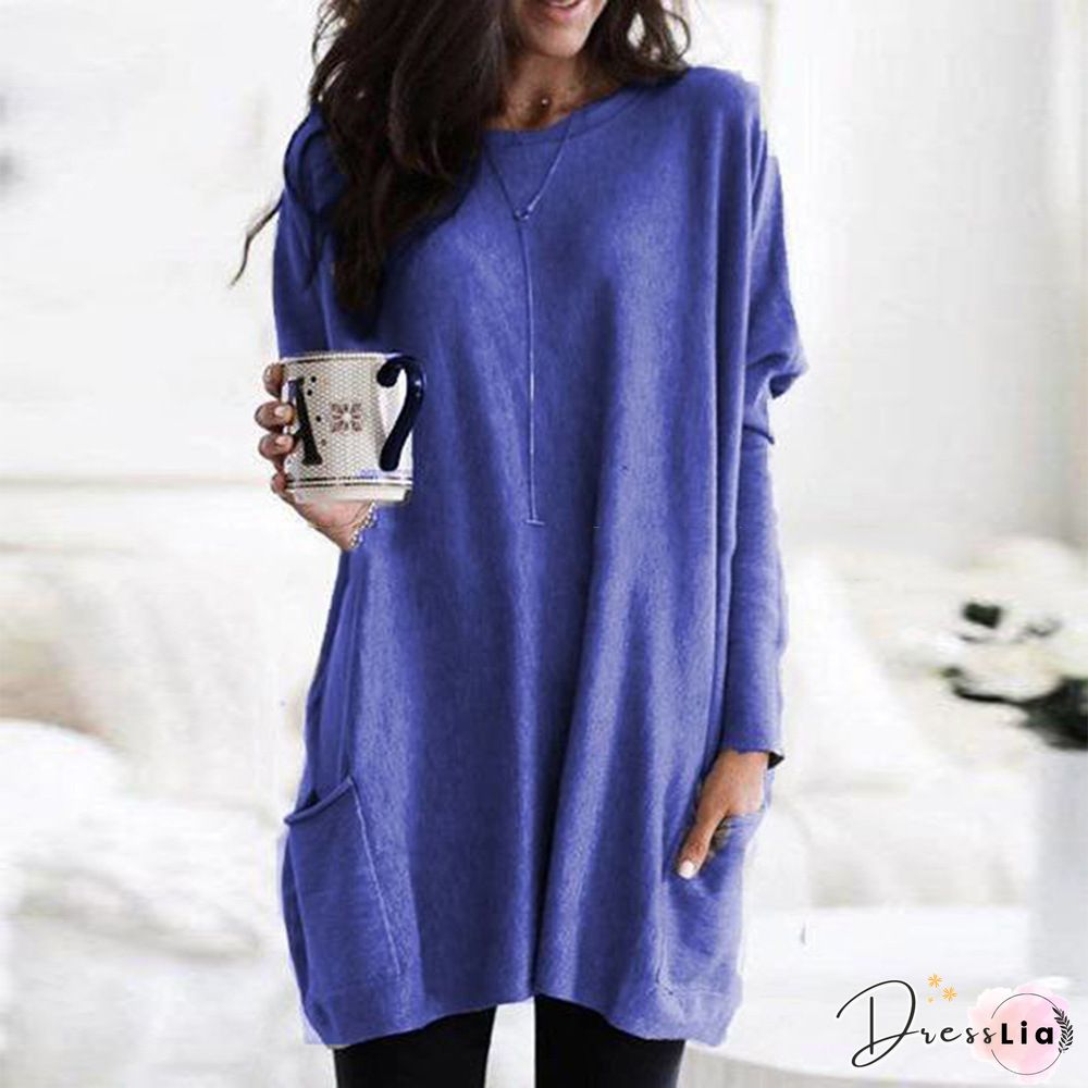 Cotton-Blend Long Sleeve Casual Hoodies & Sweatshirts