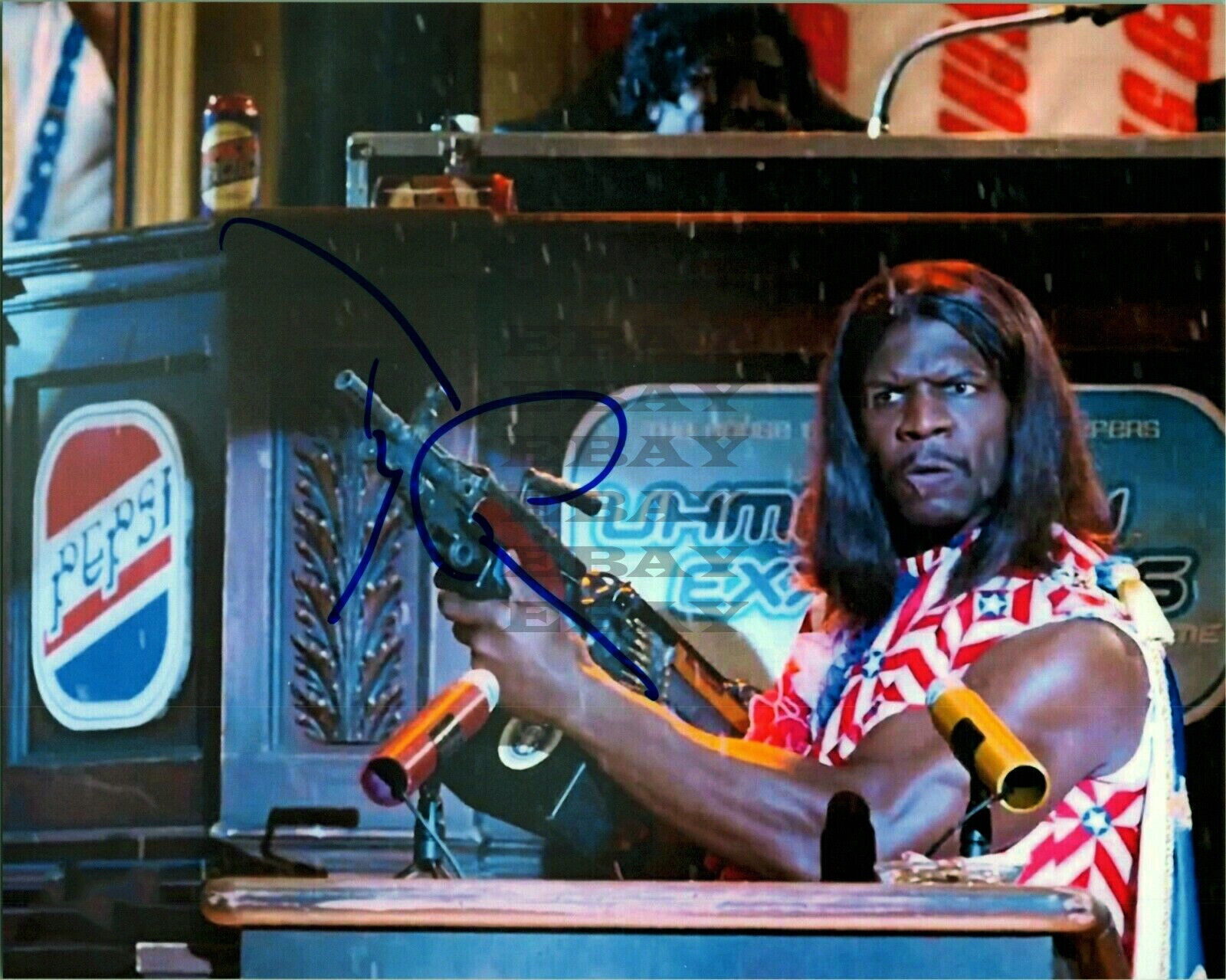 TERRY CREWS Idiocracy Signed 8x10 Photo Poster painting Reprint