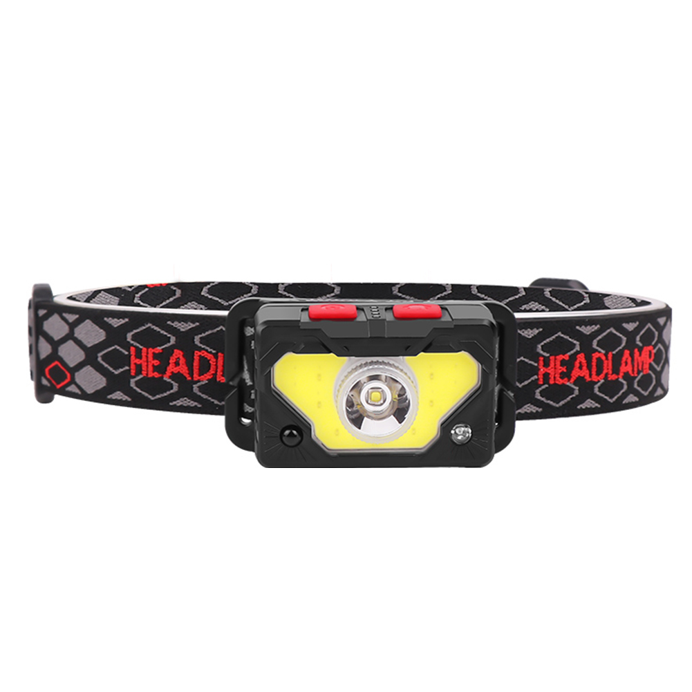 

Camping Running Fishing Head USB Charging LED Head Torch-Head Lamp, 501 Original