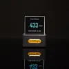 Crystal Cube Holographic Desktop Smart Weather Station Digital Clock for Home