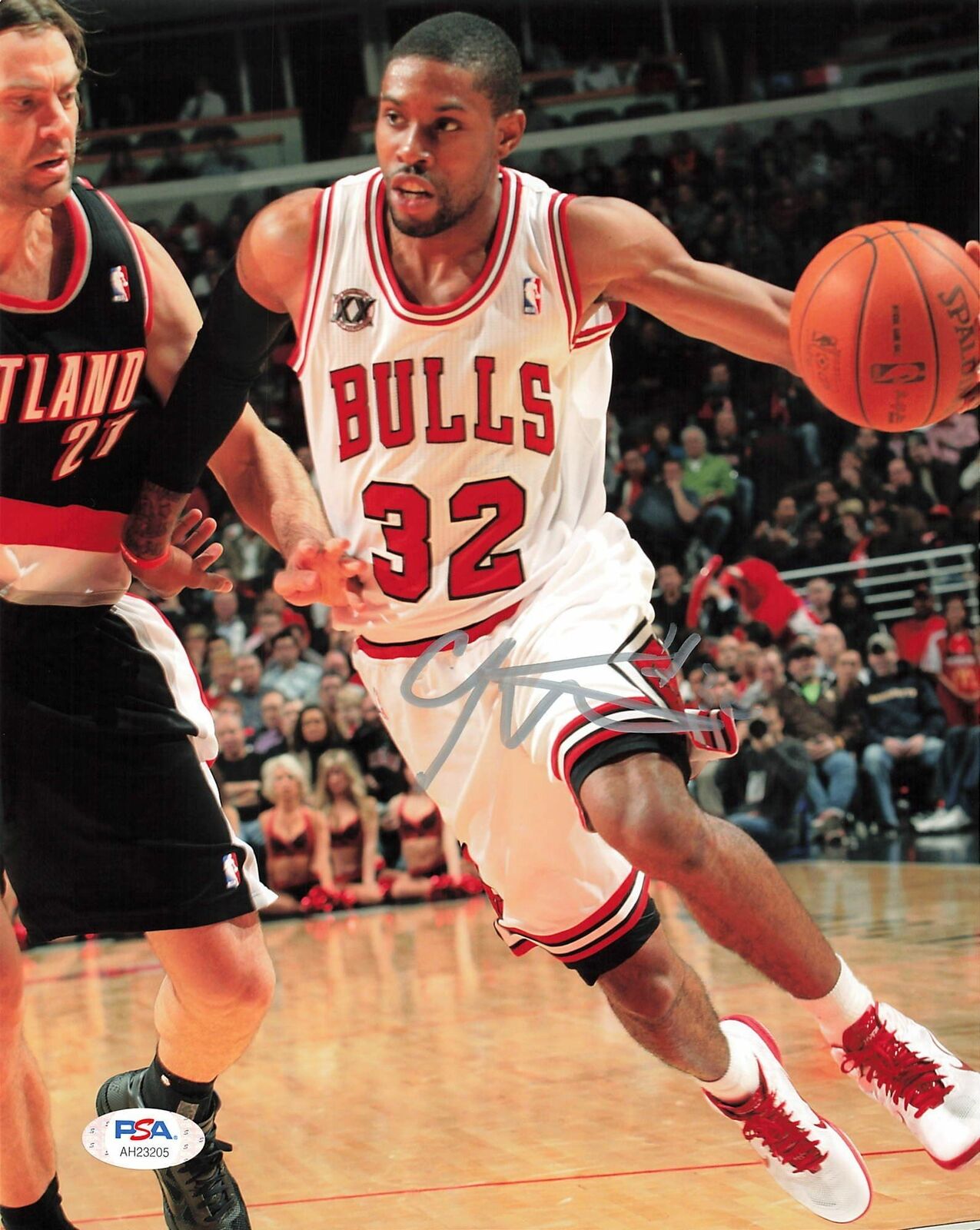 CJ Watson signed 8x10 Photo Poster painting PSA/DNA Chicago Bulls Autographed