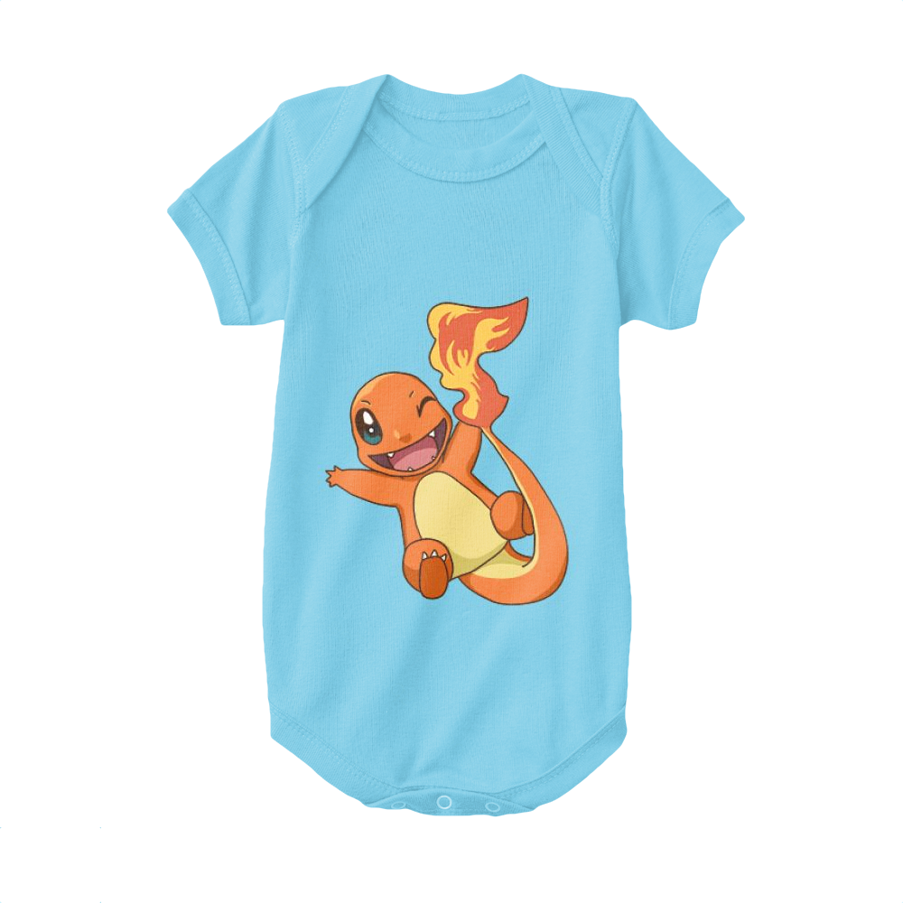 Happy Charmander, Pokemon Baby Onesie