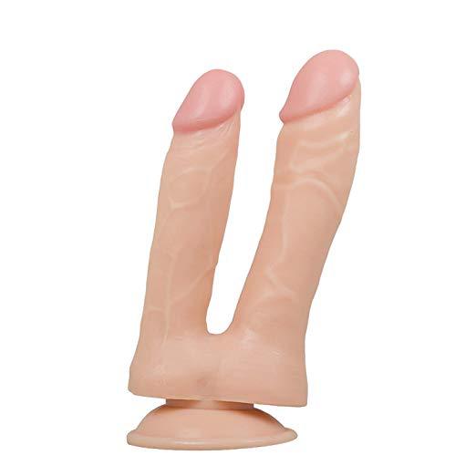 Double Sided Double Penetrator Flexible Dildo 