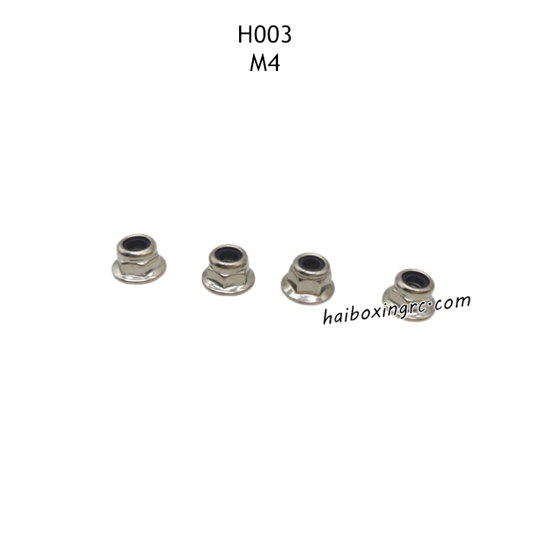 HBX 905A RC Truck Parts M4 Flange Locknut H003