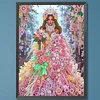Girl - Diamond Painting - Partial Special Shaped Drill(Canvas|30*40cm)
