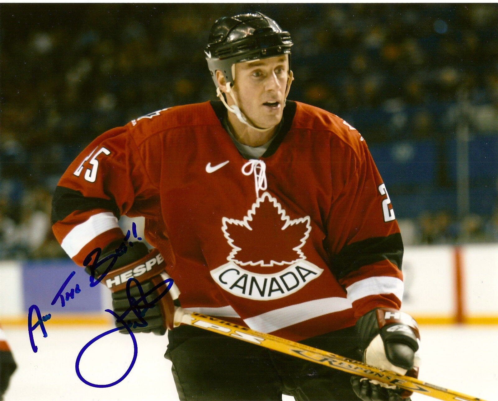 Team Canada Joe Nieuwendyk Autographed Signed 8x10 Photo Poster painting COA