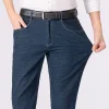 2024 New Men's Stretch Business Straight Jeans