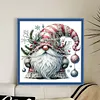 Snowflake Gnome-11CT Stamped Cross Stitch 40*40cm/15.75*15.75in tapestrymarket