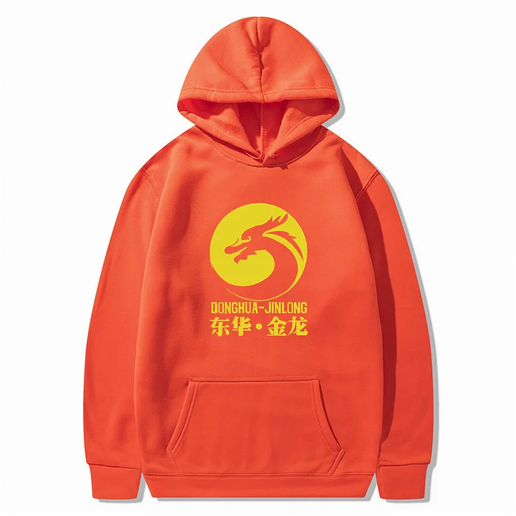 Donghua Jinlong Printed Street Pullover Hoodie at Hiphopee