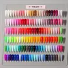 Kit de esmalte em gel de marca pr&oacute;pria com logotipo OEM personalizado 144 Kit de cores neon Kit de esmalte em gel de marca pr&oacute;pria Frascos e embalagens Kit de esmalte em gel