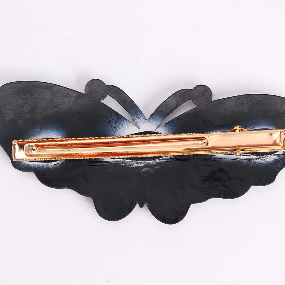 3pcs Butterfly Rhinestone Hair Clip DIY Crystal Bowknot Barrettes