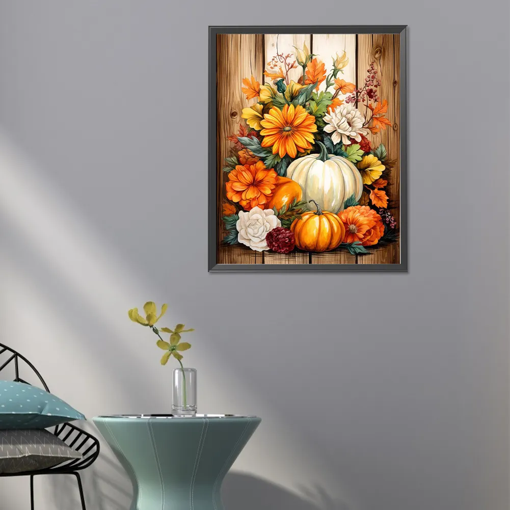 Full Round Diamond Painting 40*50cm - Pumpkin