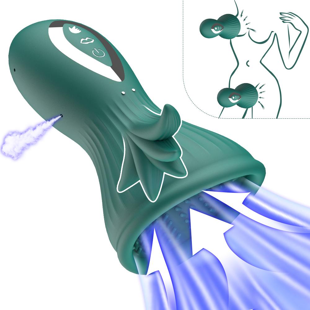 Miluⅰ- Tongue-licking Sucking Breast Aspirator Nipple Massager