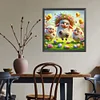 Diamond Painting -DIY Round Drill Easter Chicken(40x40cm)