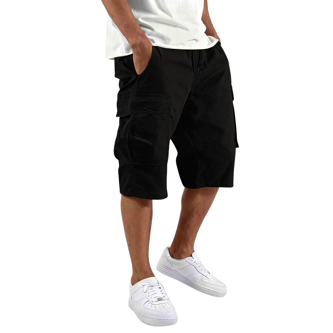Men's Cargo Shorts With Multiple Pockets-INSPIREUSE