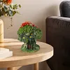 Tree House Flower Pot Bonsai Pot Decorative Resin Multi-Function for Home Office