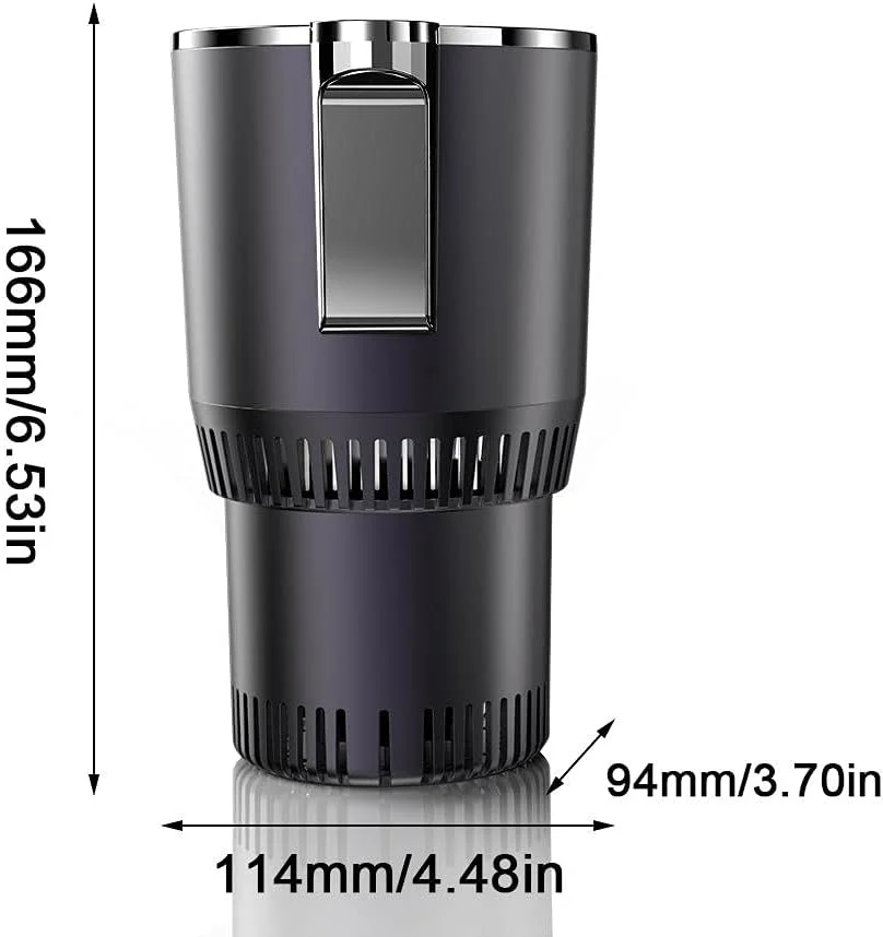 2-in-1 Smart Car Cup Mug Holder, Auto Car Cooling and Heating Cup Holder