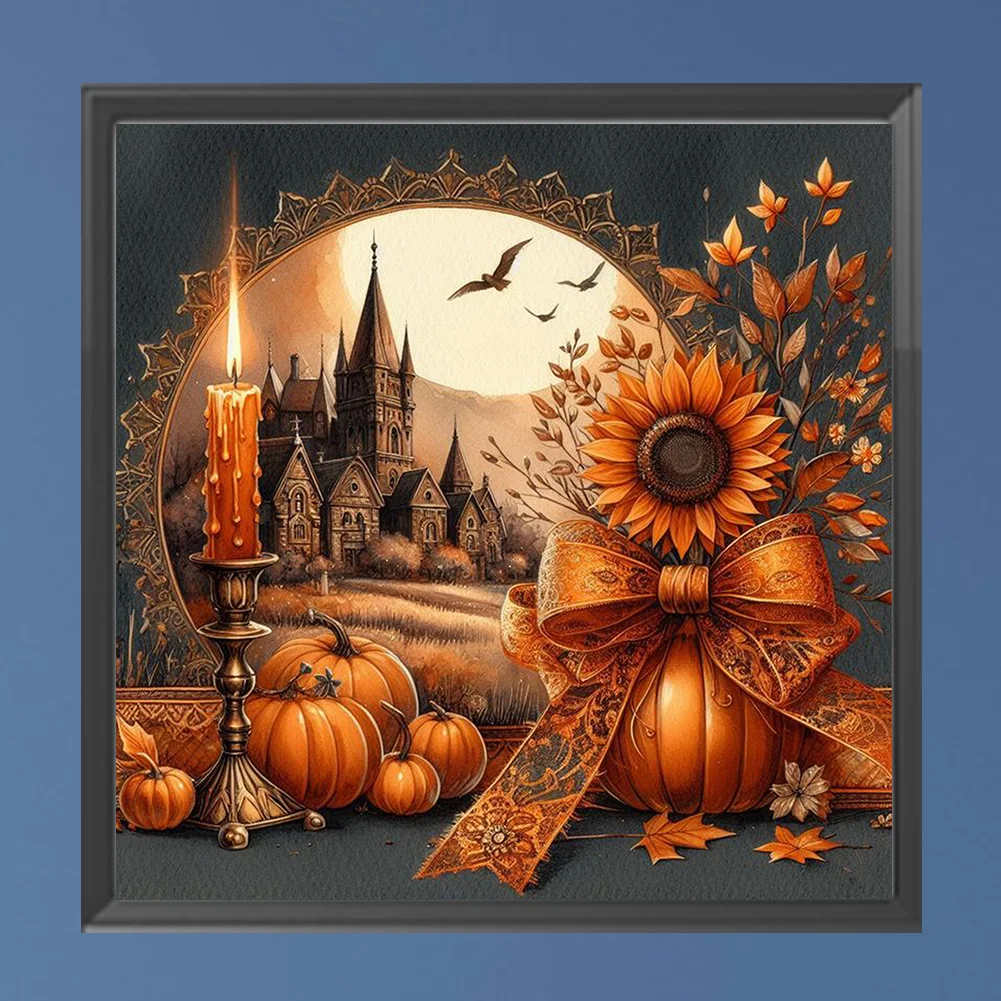 Full Square Diamond Painting 45*45cm - Autumn Harvest