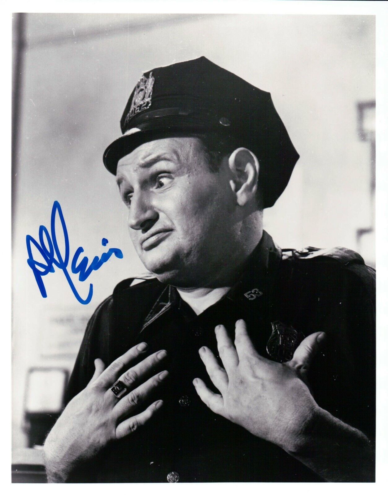 Al Lewis Signed Autographed 8X10 Photo Poster painting Car 54, Where Are You? Vintage w/COA