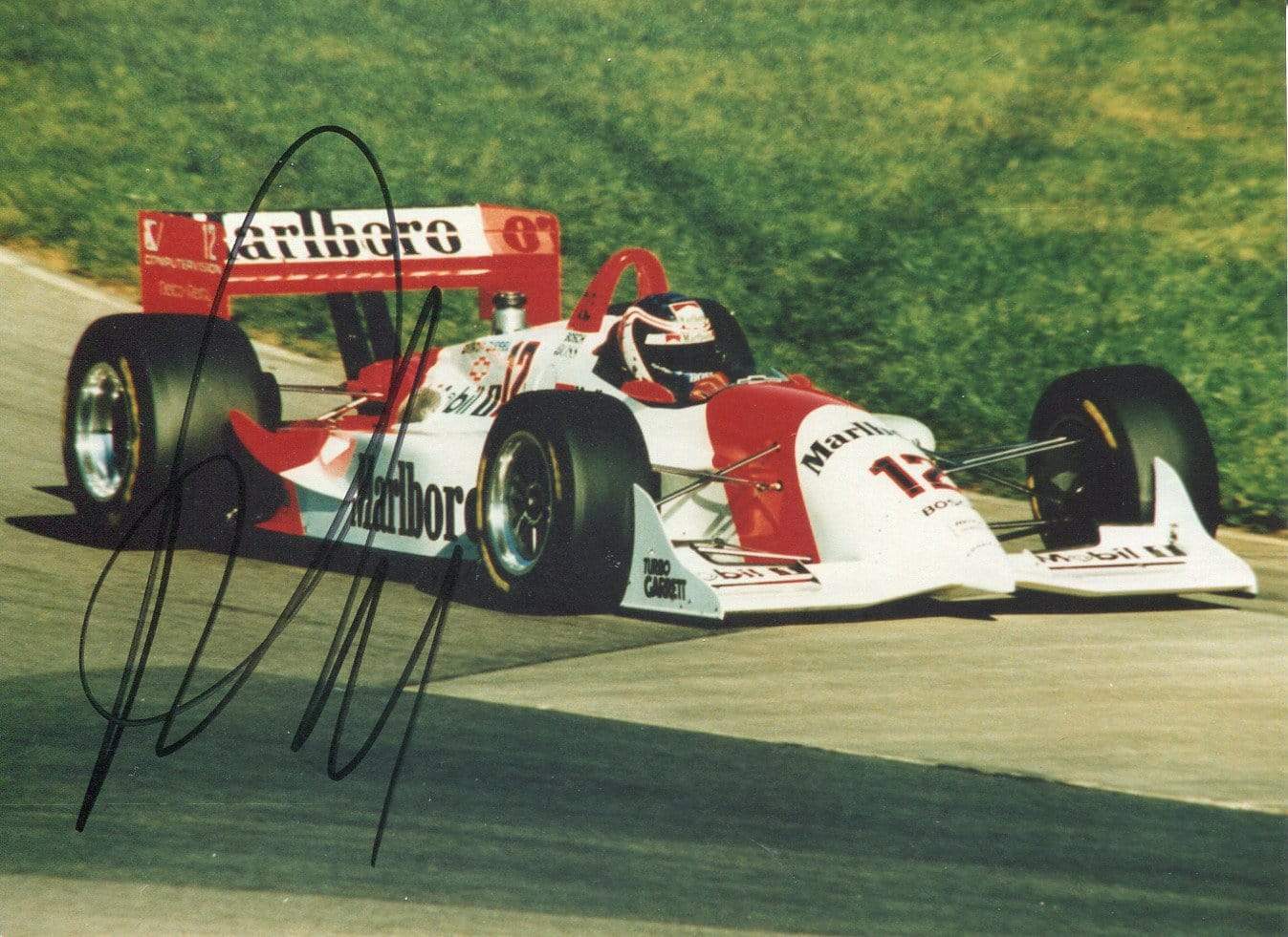 Paul Tracy autograph Canadian IndyCar Series driver, signed Photo Poster painting