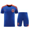 2025 Netherlands Blue Short-Sleeve Training Kit